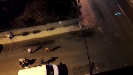 İki Grup Arasında Çıkan Palalı Kavga Kamerada