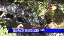 Three Killed, One Injured When High Speed Border Patrol Chase Ends in Crash Down Ravine