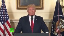 'Racism is evil'- Trump denounces KKK and neo-Nazis (STREAMED LIVE) - YouTube