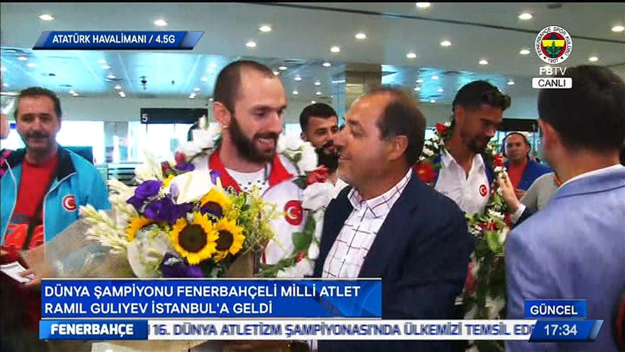 Dünya Şampiyonumuz Ramil Güliyev İstanbul'da! #FBTV