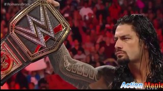 WWE Best Full Match 2017 - Brock Lesnar vs  Roman reigns Full HD