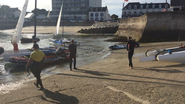 Carnac. D'importants moyens dépêchés à la grande plage après un risque de pollution