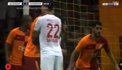 Levent Gulen  Goal HD - Galatasaray	1-1	Kayserispor 14.08.2017