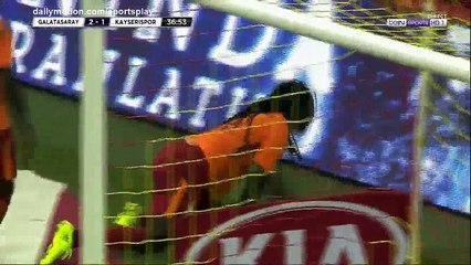Bafetimbi Gomis Goal HD - Galatasaray 3 - 1 Kayserispor - 14.08.2017 (Full Replay)