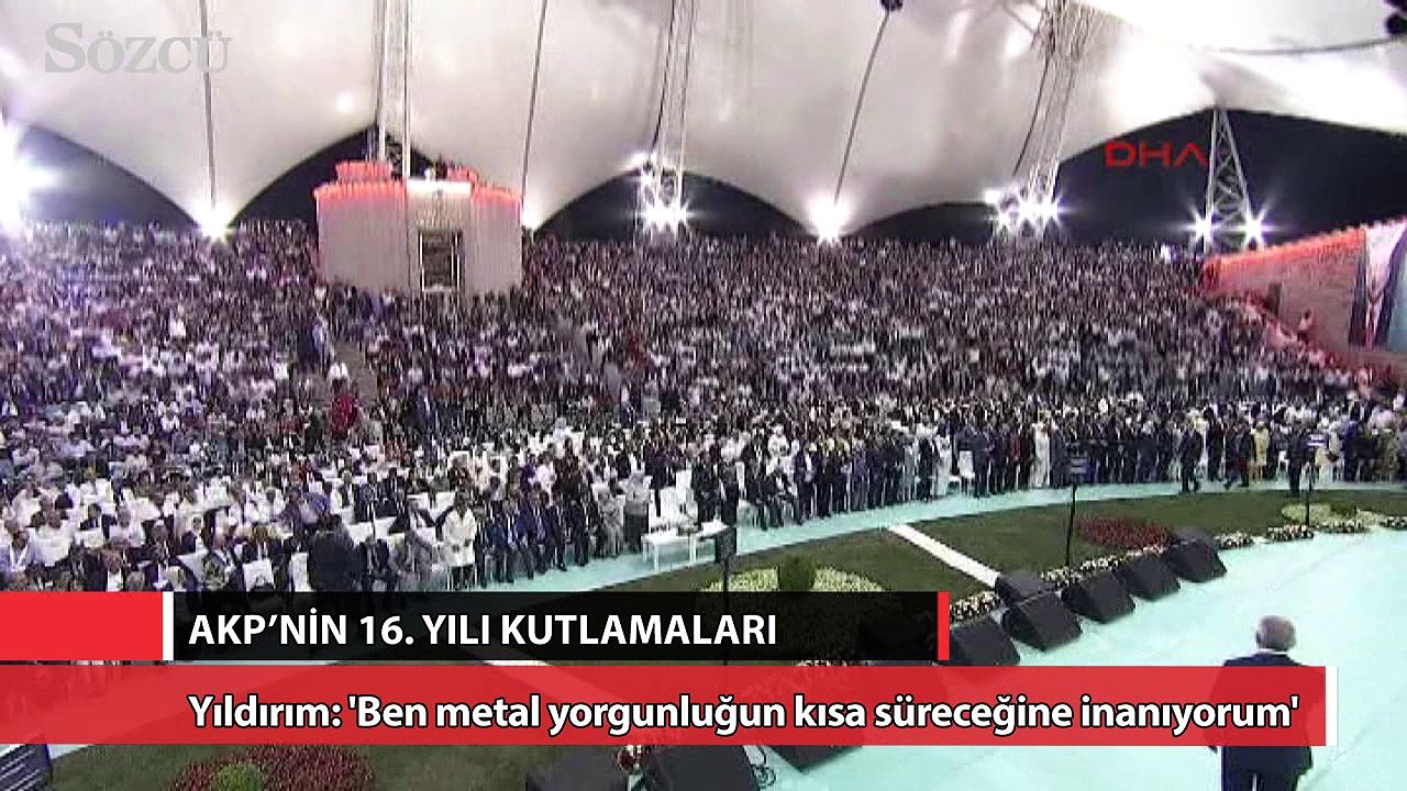 Ak Parti'nin 16'ncı kuruluş yıl dönümü