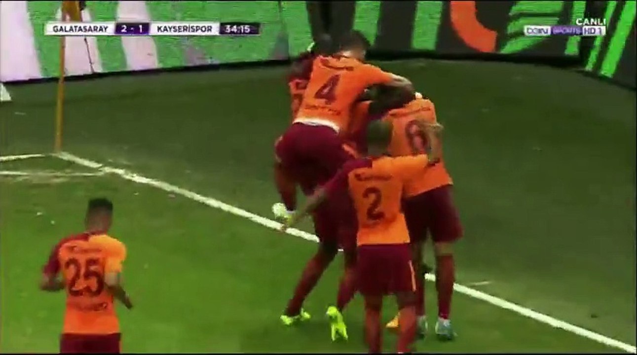 Goal Belhanda  - Galatasaray 2-1 Kayserispor 14.08.2017