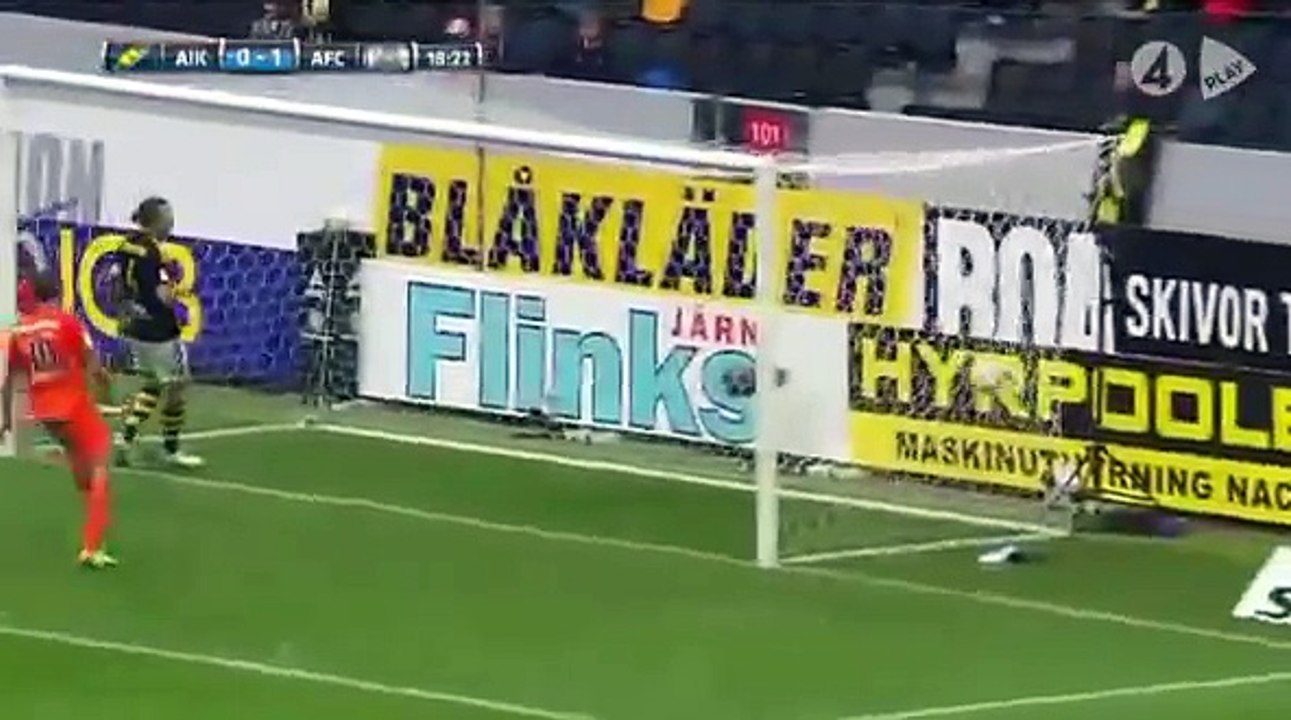 AIK 1:1 Eskilstuna City (Swedish Allsvenskan. 13 August 2017)