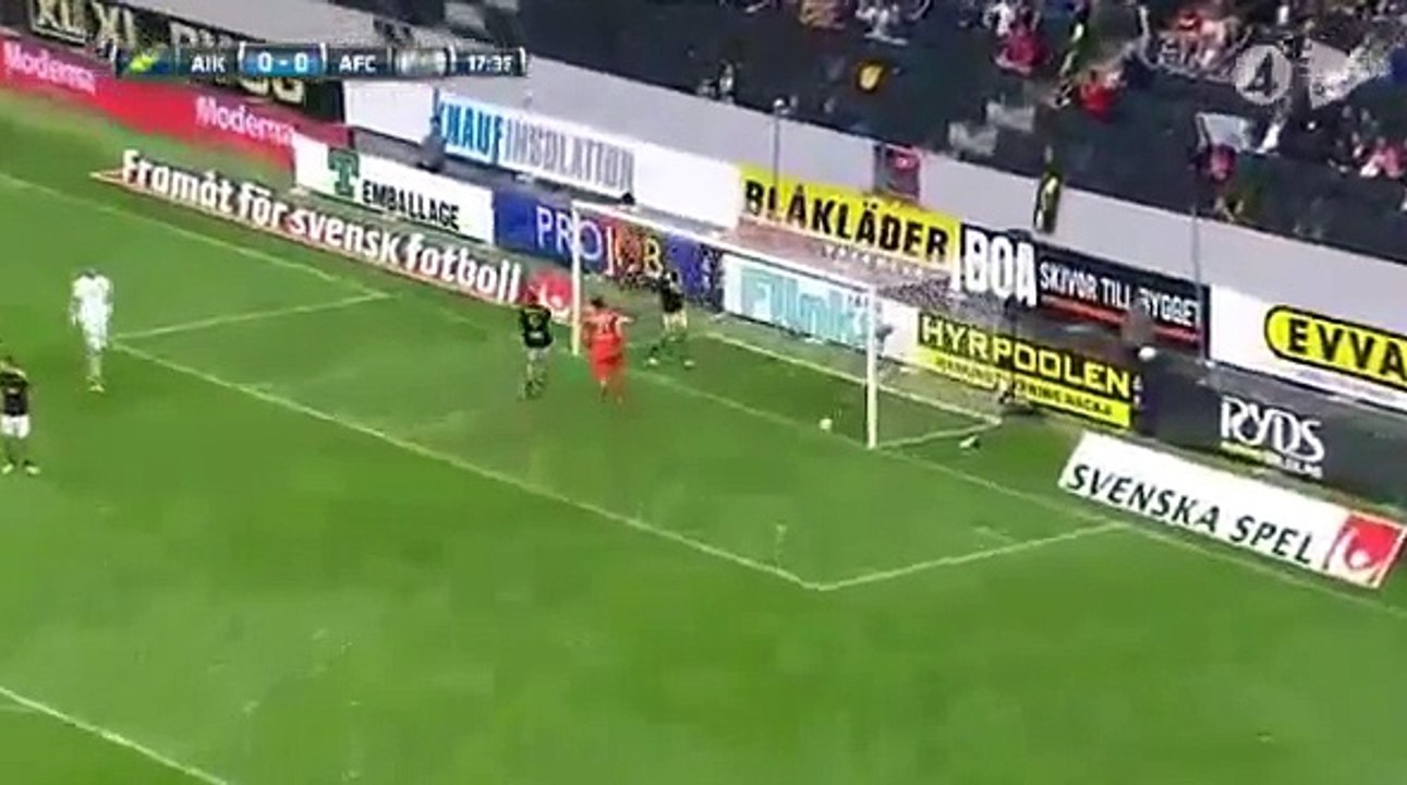 AIK 0:1 Eskilstuna City (Swedish Allsvenskan. 13 August 2017)