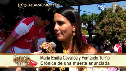 María Emilia Cevallos- “Nunca vi a Tufiño como un hombre, siempre fue un niño”