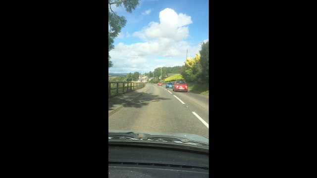 Arriving In Forfar Scotland