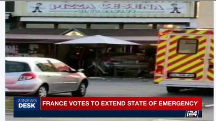i24NEWS DESK | France votes to extend state of emergency | Monday, August 14th 2017