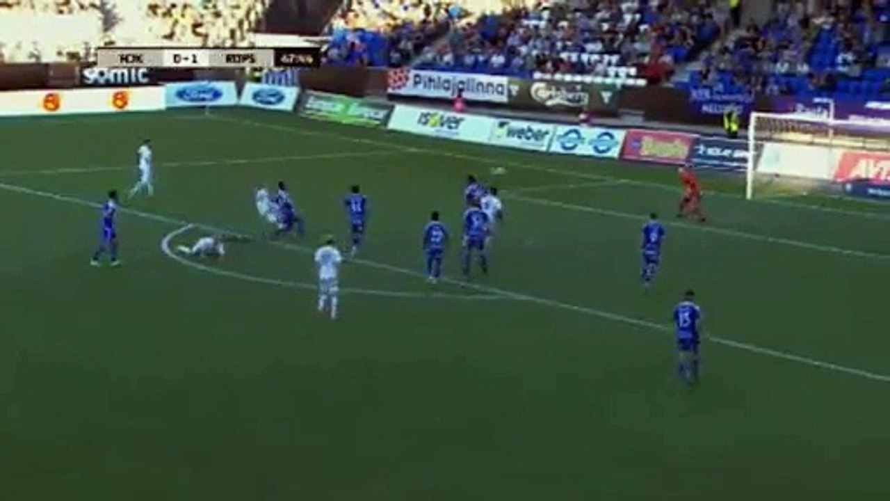 Emeka Friday Goal HD - HJK 0-1 Rovaniemi 14.08.2017