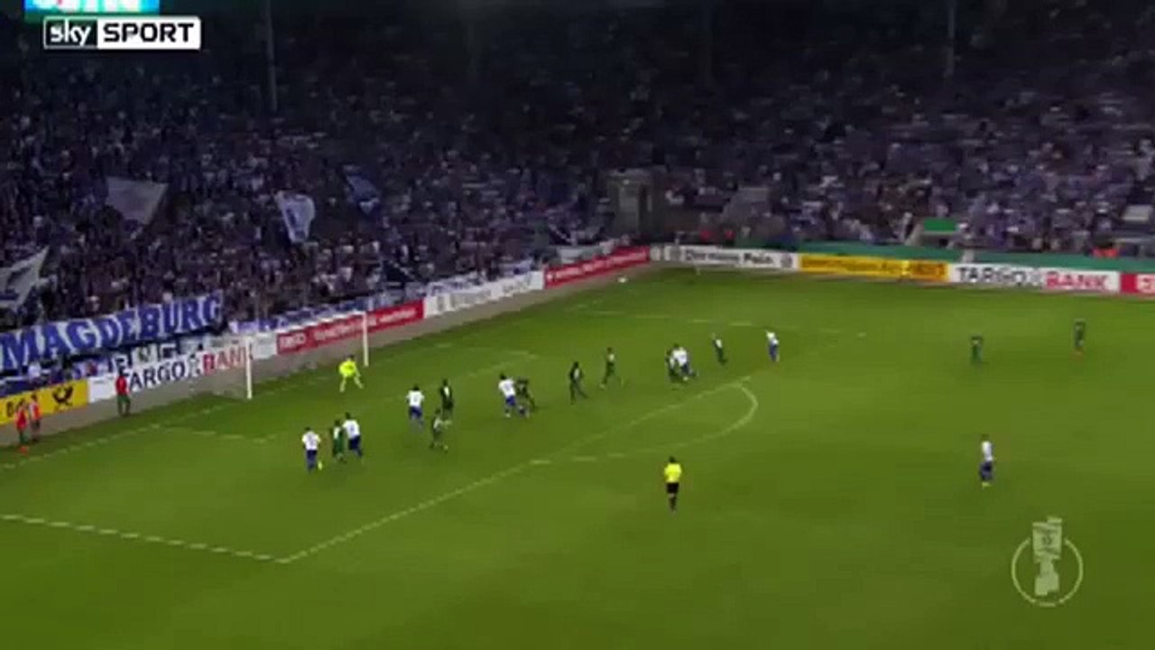 Magdeburg 1:0 Augsburg ( German DFB Pokal 13 August 2017)