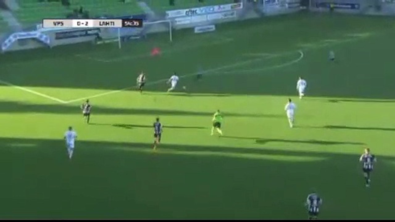 Fareed Sadat Goal HD - VPS0-2Lahti 14.08.2017