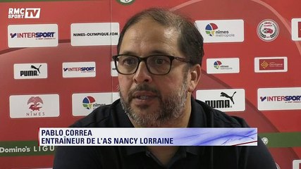 Nîmes-Nancy (0-0) – Correa : "Prendre un point ici, ce n’est pas si mal"