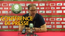 Conférence de presse Nîmes Olympique - AS Nancy Lorraine (0-0) : Bernard BLAQUART (NIMES) -  (ASNL) - 2017/2018