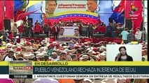 Anuncia Maduro acciones para proteger Venezuela tras amenazas de Trump