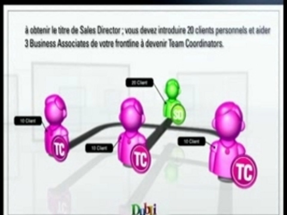 Plan de compensation de Dubli Network