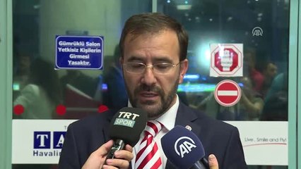 Milli Atletler Guliyev ve Escobar Ankara'da (2)