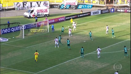 Vasco x Palmeiras (Campeonato Brasileiro 2017 20ª rodada) 1º Tempo