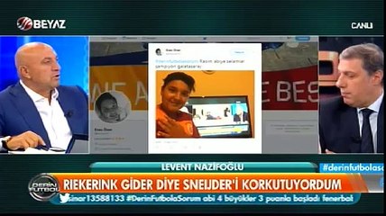 Nazifoğlu: Ya Sneijder gidecekti ya da Tudor