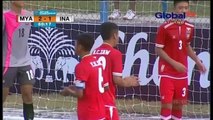 Myanmar vs Indonesia 2 2 | Full Highlights Piala AFF U15 Youth Championship 2017