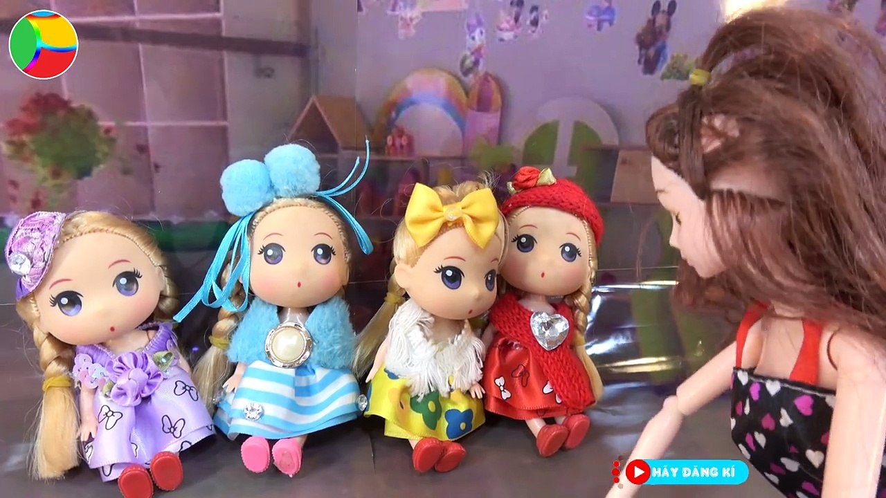 Búp bê Chibi baby doll Cô giáo HỔ DỮ hành hạ trẻ em B27 Nữ hoàng băng giá