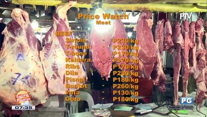 PRICE WATCH: Presyo ng mga karne sa Mega Q Mart