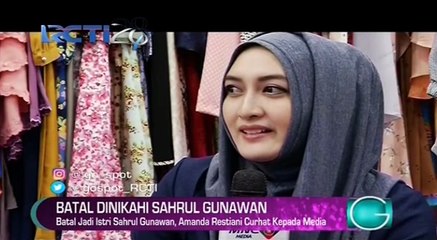 Batal Nikah, Calon Istri Sahrul Gunawan Curhat