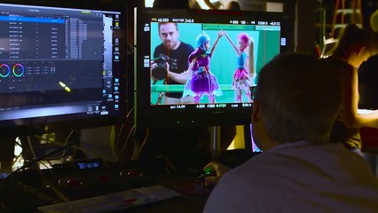 Behind the Scenes: Barbie Video Game Hero Light-Up Skates Doll Commercial | Barbie