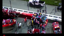 2017 GoBowling.com 300 @ Kansas Logano, Danica Patrick, Almirola Huge Crash