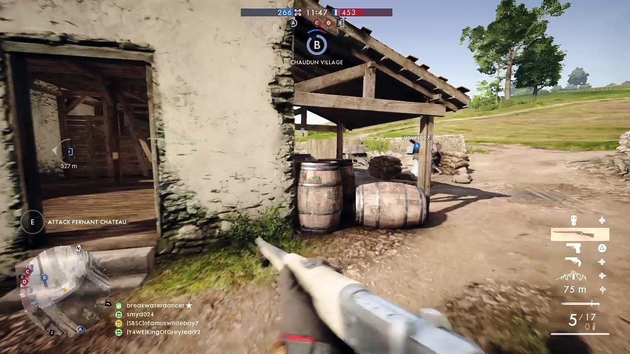 He fell funny