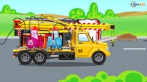 Voiture de police et ses amis - Dessin animé pour bébés - Vidéo Éducative de Voitures Pour Enfants