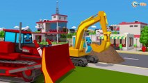 Caminhão e Trator para Crianças | Pequeno Trator e Construção | Desenhos animados compilação
