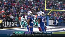DeVante Parkers Tackle Breaking 56 Yard Catch & Run TD! | Dolphins vs. Bills | NFL Wk 16