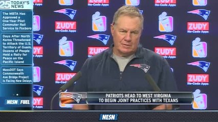 NESN Sports Today: Patriots To Hold Joint Practices With Texans