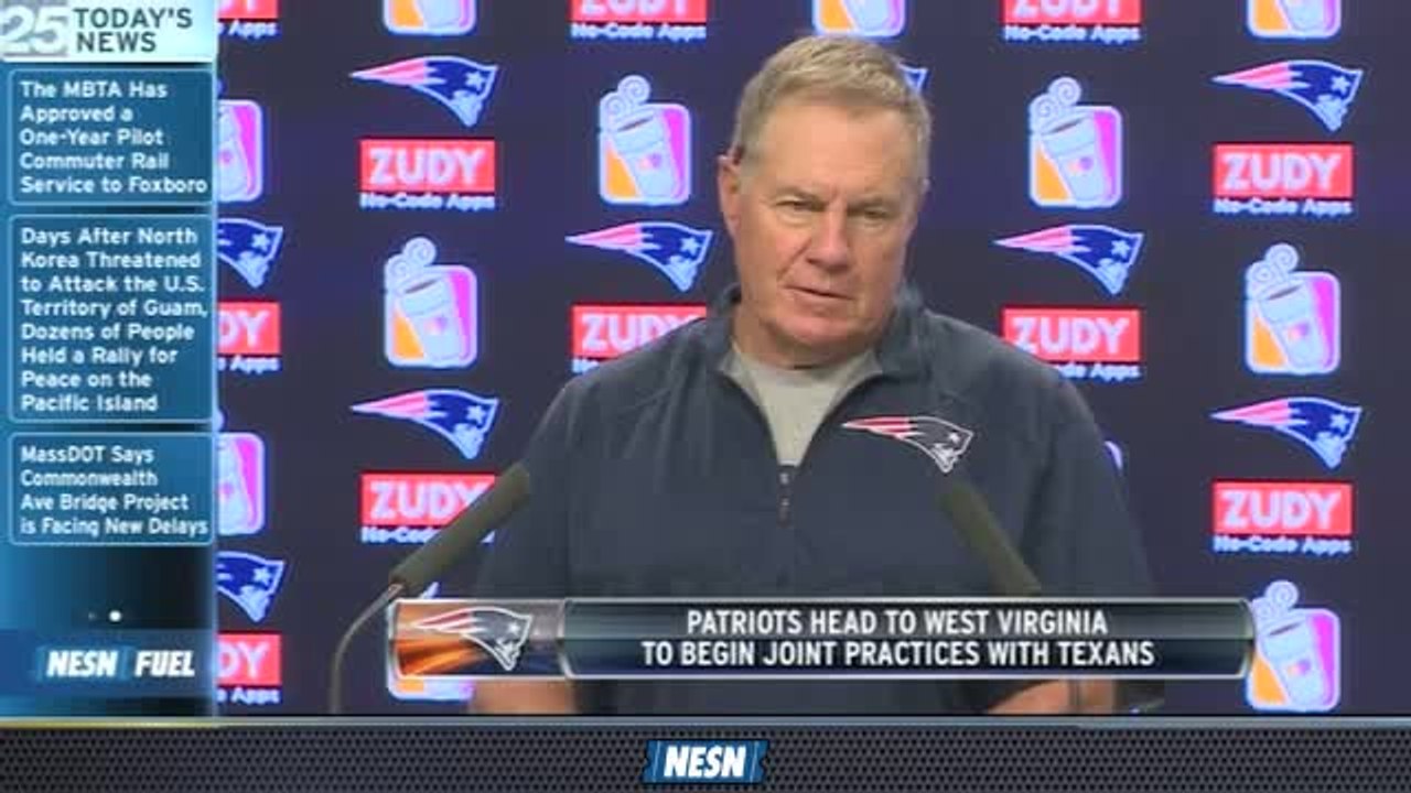 NESN Sports Today: Patriots To Hold Joint Practices With Texans