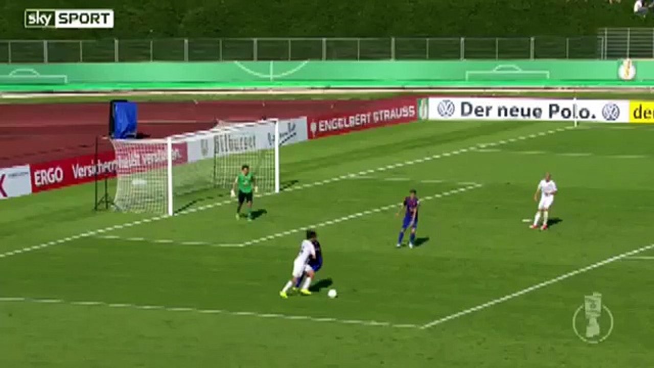 Bonner 2:5 Hanover ( German DFB Pokal 13 August 2017)