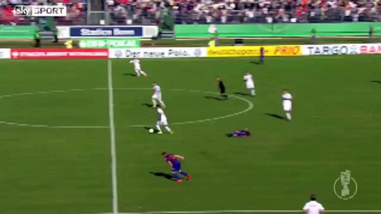 Bonner 2:6 Hanover ( German DFB Pokal 13 August 2017)
