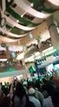 People chant Go Nawaz Go at Dolmen Mall Clifton Karachi while celebrating Independence day