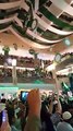 People chant Go Nawaz Go at Dolmen Mall Clifton Karachi while celebrating Independence Day