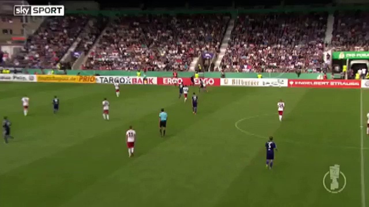 Osnabrueck 1:0 Hamburg ( German DFB Pokal 13 August 2017)