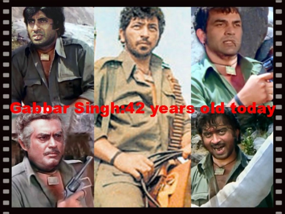 Gabbar singh: how amjad khan won the race of gabbar