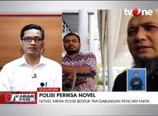 Novel Baswedan Minta Polisi Bentuk Tim Pencari Fakta
