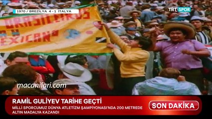 [HD] 21.06.1970 - 1970 World Cup Final Brasil 4-1 Italy - Brezilya 4-1 İtalya