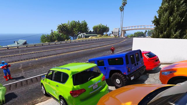 Şimşek McQueen ve Örümcek Adam Süper Jeepler İle Tanışıyor (Çizgi Film Tadında - Türkçe Dublaj)