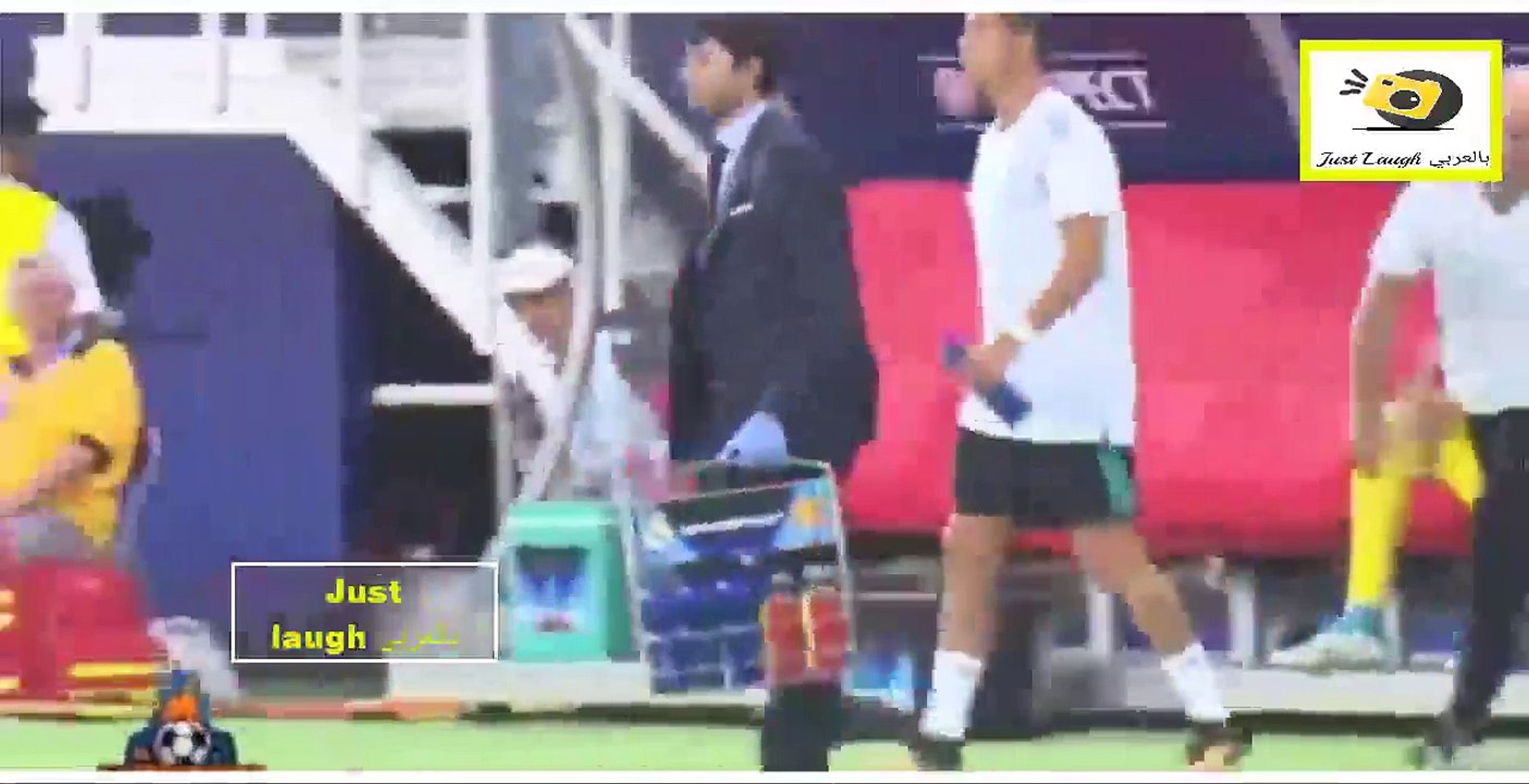 هل تعلم  ماذا فعل الدون كريستيانو رونالدو على مقاعد البذلاء في كأس السوبر الاروبي؟