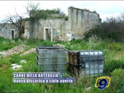 BARLETTA - CANNE DELLA BATTAGLIA | Nuova discarica a cielo aperto