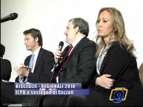 Bisceglie | Regionali 2010 | Bartolo Cozzoli (PD) presenta il suo programma