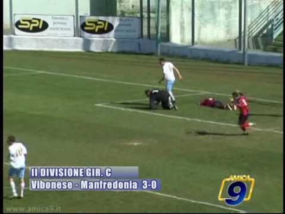 Vibonese - Manfredonia 3-0  | Seconda Divisione Girone C 2009/10